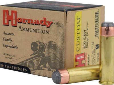 HORNADY 500 S&W 500GR BOITE DE 20
