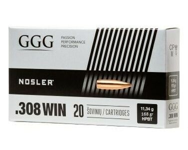 GGG .380WIN 168GR