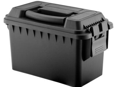 CAISSE A MUNITIONS POLYMERE GRANDE NOIRE