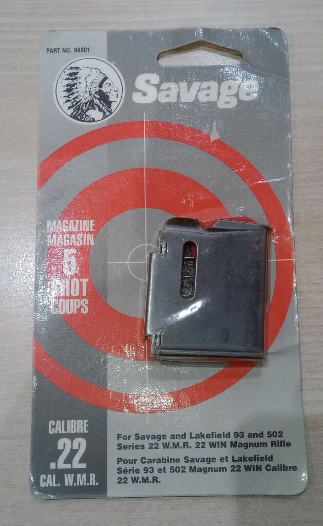 CHARGEUR SAVAGE 93/502 CAL 22WMR