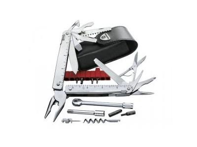 VICTORINOX SWISSTOOL X PLUS RATCHET + ETUI CUIR
