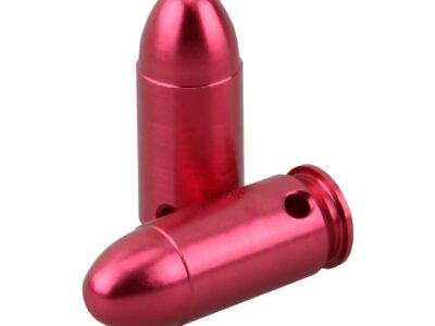 CARTOUCHES / DOUILLES DE MANIPULATION ALU CAL 45ACP (X6)