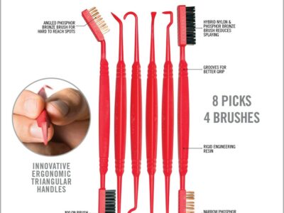SET DE NETTOYAGE PICS ET BROSSES REAL AVID