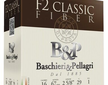 CARTOUCHES BASCHIERI & PELLAGRI F2 FIBER CAL 16/67 29g PB6 (BOITE DE 25)