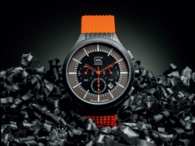 MONTRE GLOCK CHRONOGRAPHE ORANGE - GWC0003