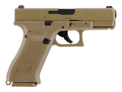 GLOCK 19X UMAREX CO2 BB 4.5MM COYOTE  18 COUPS