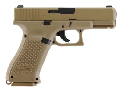 GLOCK 19X UMAREX CO2 BB 4.5MM COYOTE  19 COUPS