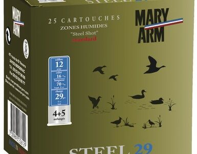 MARY ARM ACIER STEEL 29 CAL 12/70MM 5+6 BASSE PRESSION