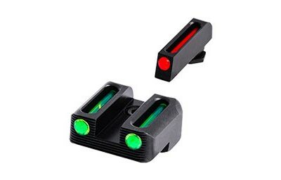 TRUGLO HAUSSE FIXE ET GUIDON FIBRE OPTIQUE POUR GLOCK TYPE 42-43