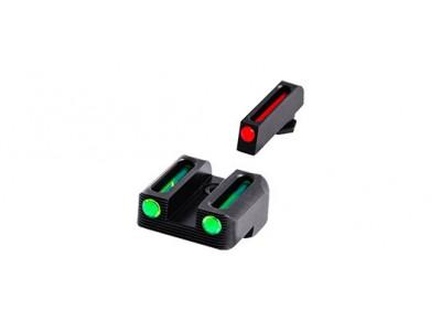 TRUGLO HAUSSE FIXE ET GUIDON FIBRE OPTIQUE POUR GLOCK TYPE 42-43