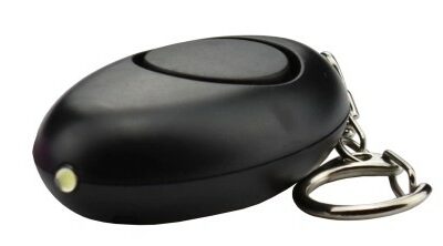 PIRANHA PANIC ALARM NOIR AVEC LAMPE LED