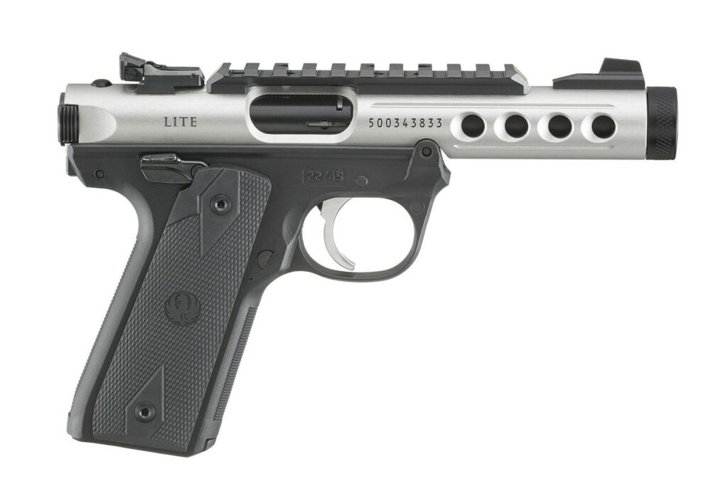 RUGER MARK IV 22/45 LITE GRIS ANODISE 22LR