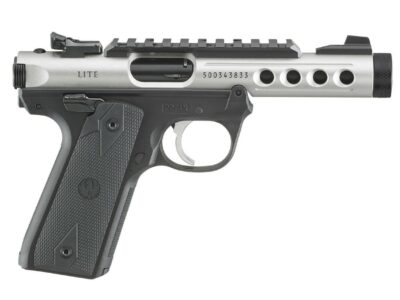 RUGER MARK IV 22/45 LITE GRIS ANODISE 22LR