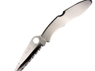 SPYDERCO POLICE- Lame à dents - C07S