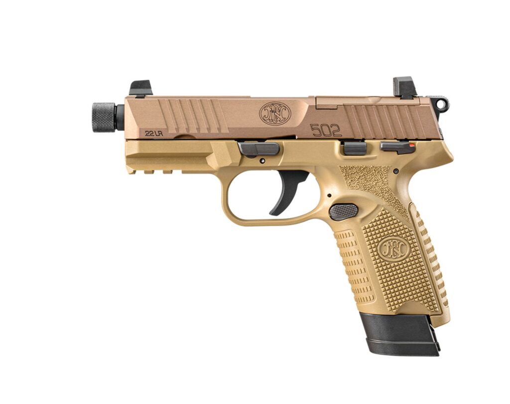 FN HERSTAL USA 502 FDE CAL .22LR