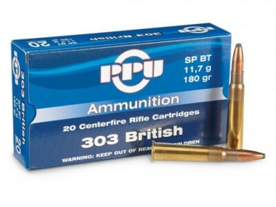 .303 BRITISH PARTIZAN Soft Point (boîte de 20)