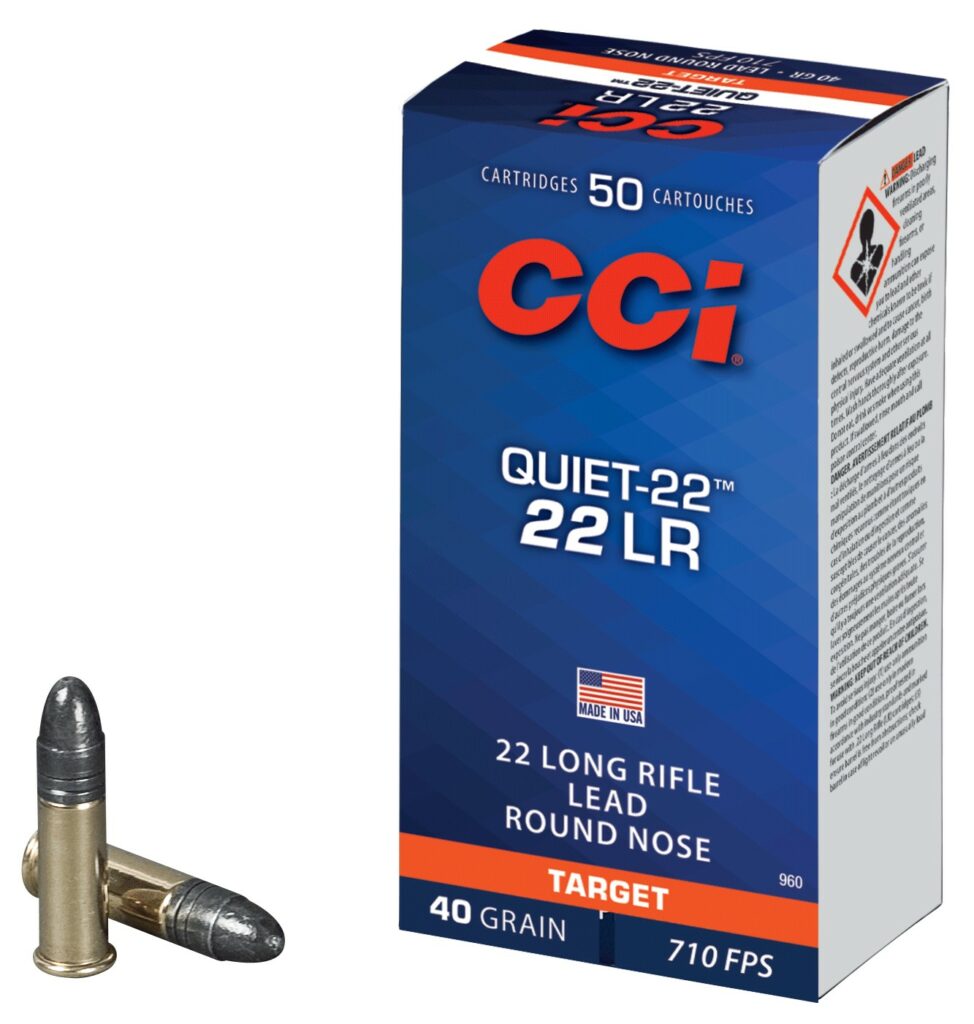 22LR CCI QUIET-22 (boîte de 50)
