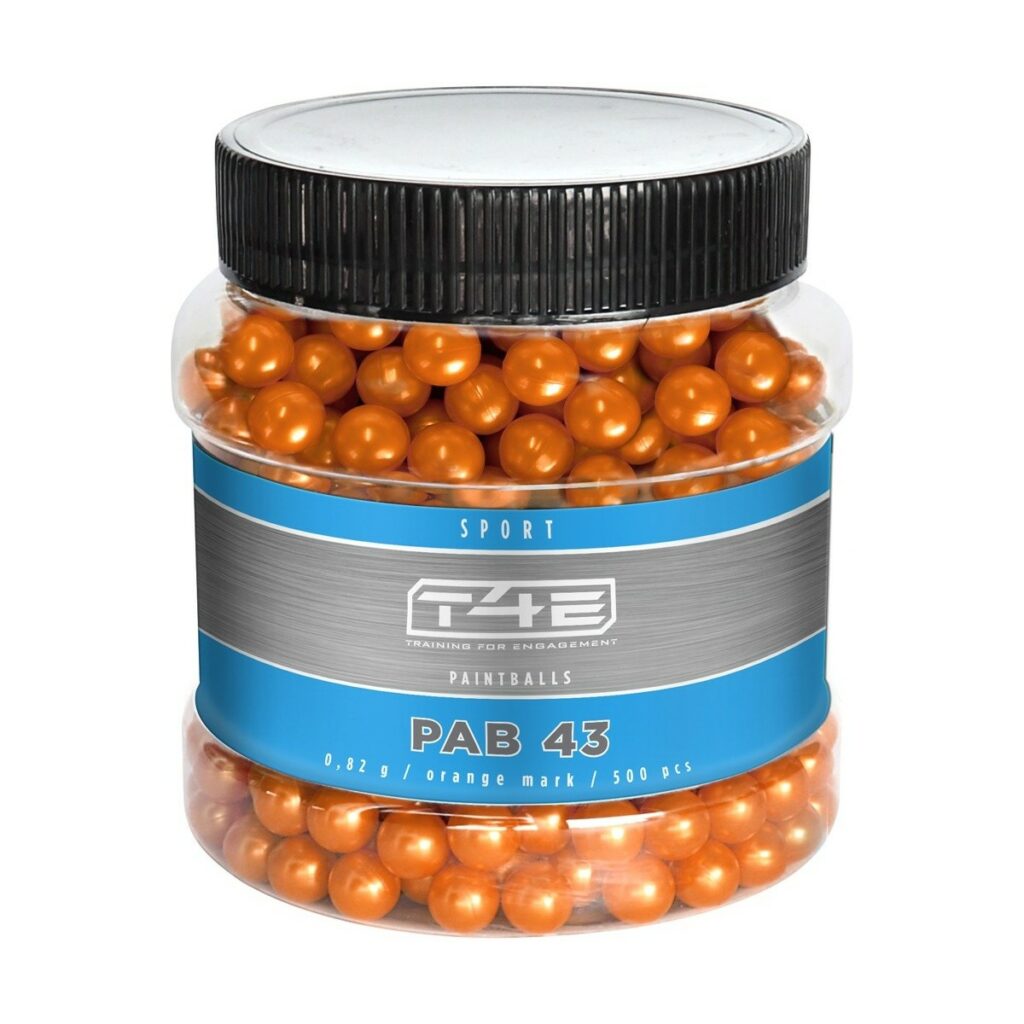 UMAREX BILLES PAINTBALL BIO ORANGE CAL.43 X500