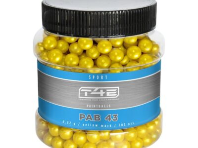 UMAREX BILLES PAINTBALL BIO JAUNE CAL.43 X500