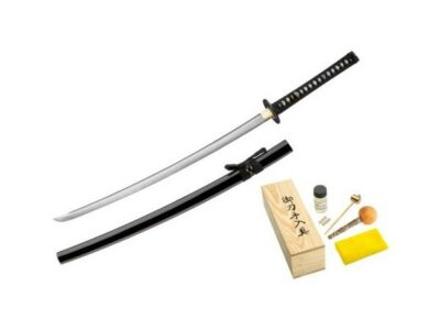 BOKER MAGNUM HAND FORGED DAMASCUS SAMURAI SWORD - 05ZS580 SABRE/KATANA