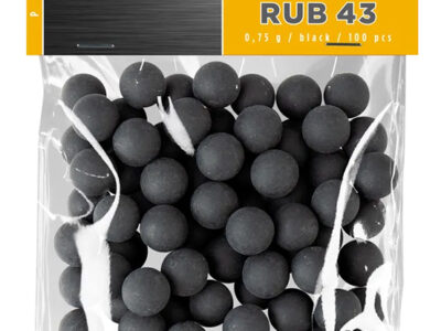 UMAREX BILLES CAOUTCHOUC RUB CAL.43 PAR 100