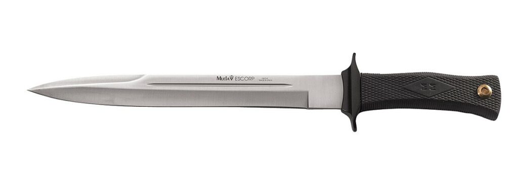 MUELA DAGUE SCORPION SYNTHETIQUE 26CM LAME INOX