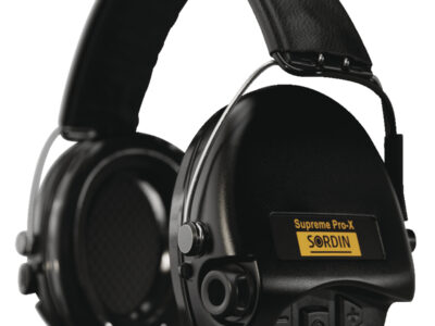SORDIN CASQUE ACTIF SUPREME PRO NOIR COUSSINETS GEL