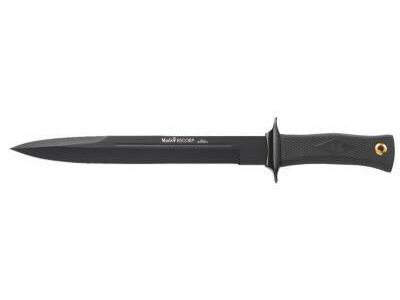 MUELA DAGUE SCORPION SYNTHETIQUE LAME 26CM NOIRE