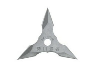 ETOILE DE JET / SHURIKEN 3 BRANCHES INOX