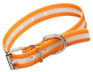 COLLIER LUMINEUX LUMMI ORANGE 55cm