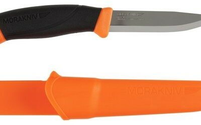 COUTEAU MORA COMPANION ORANGE / NOIR