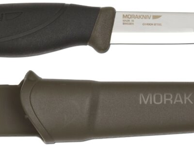 COUTEAU MORA COMPANION KAKI / NOIR