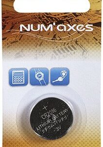 PILE NUM'AXES CR2016 3V