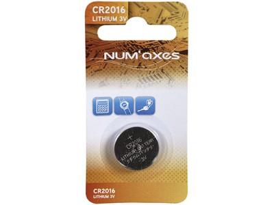 PILE NUM'AXES CR2016 3V
