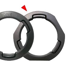 BAGUE GRIP APPLATS POUR BÂTON EKA CAMLOCK