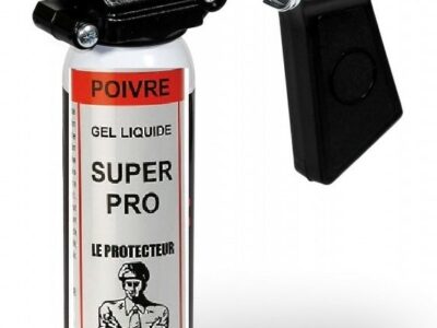 AEROSOL DE DEFENSE A GEL POIVRE 100ml AVEC POIGNEE