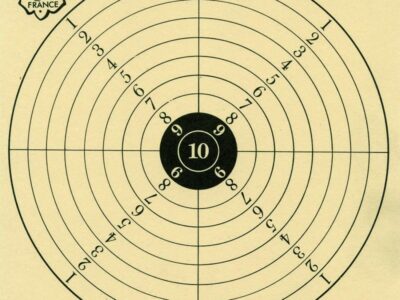 PAQUET DE 100 CIBLES 15x15