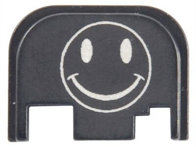 Plaque de protection culasse / Slide plate Glock - Smiley Face