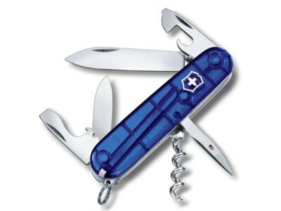 Couteau Victorinox Spartan bleu translucide