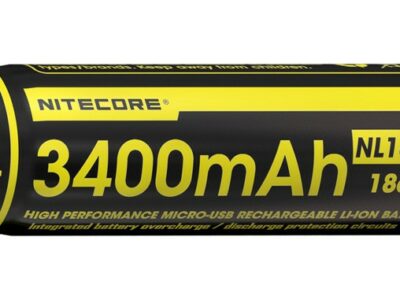 BATTERIE / ACCU RECHARGEABLE 18650 3400mAh PAR USB