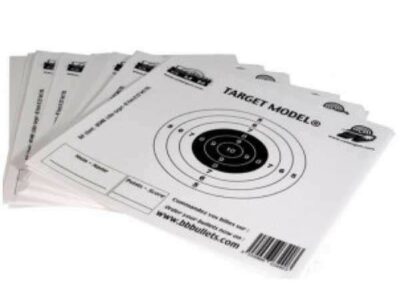 Cibles papier pour porte-cible avec filet (x50)