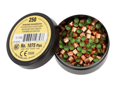 BOITE 250 AMORCES POUDRE NOIRE RWS 1075 PLUS