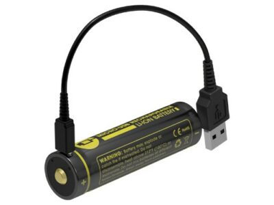 BATTERIE / ACCU RECHARGEABLE 18650 2600mAh PAR USB