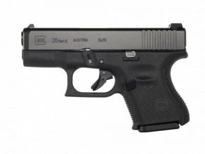 GLOCK 26 GEN5 MODELE SUBCOMPACT VISE FIXE CAL 9X19