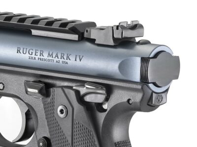 RUGER MARK IV 22/45 LITE "GRIS CANON OR" 22lr
