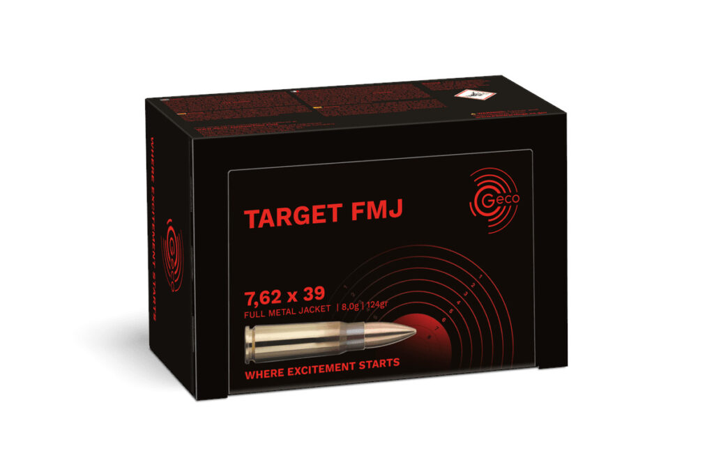 7,62x39 FMJ GECO (boîte de 50)