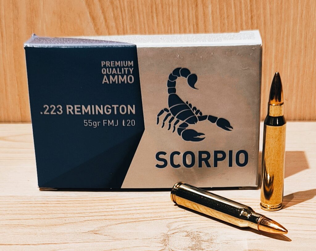 STV Scorpio 223REM FMJ 55Gr X 20