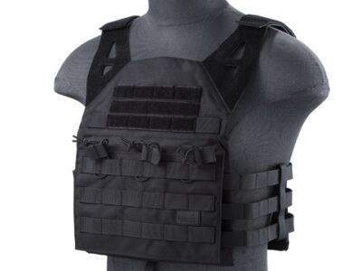 LANCER TACTICAL VESTE TYPE JPC À RETENTION NOIRE