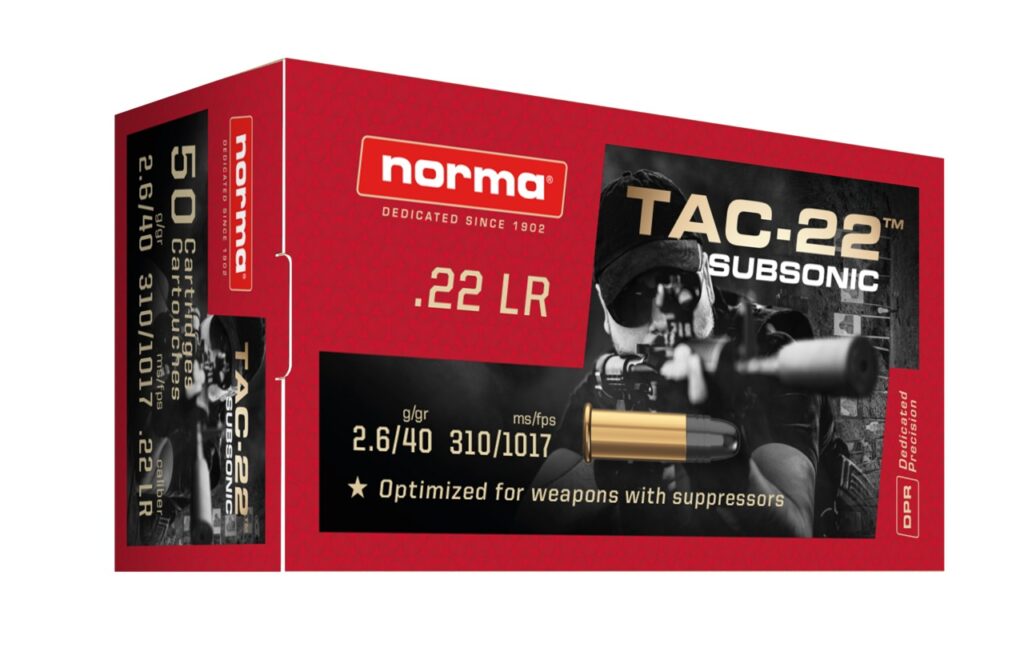 NORMA 22LR TAC-22 SUBSONIC