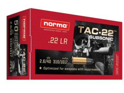 NORMA 22LR TAC-22 SUBSONIC
